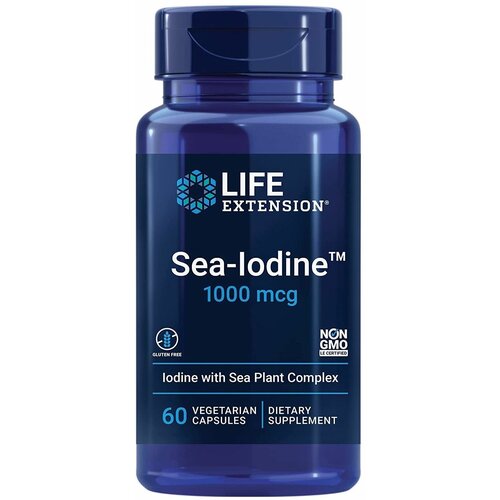 ���������� Sea-Iodine� 1000 mcg, 60 vegetarian capsules