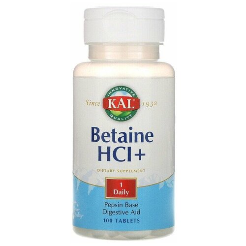 ���������� Betaine HCl+, 100 �, 100 ��., 1 ��.