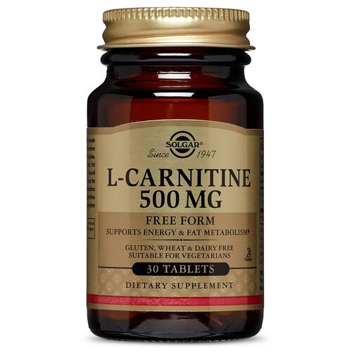 ���������� Solgar L-Carnitine ���., 500 ��, 150 ��, 130 �, 30 ��.