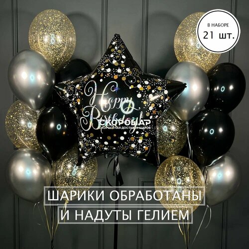 ���������� ���������� �� ��������� ����� � ������� ������ ������� Happy Birthday �� ������ ��������