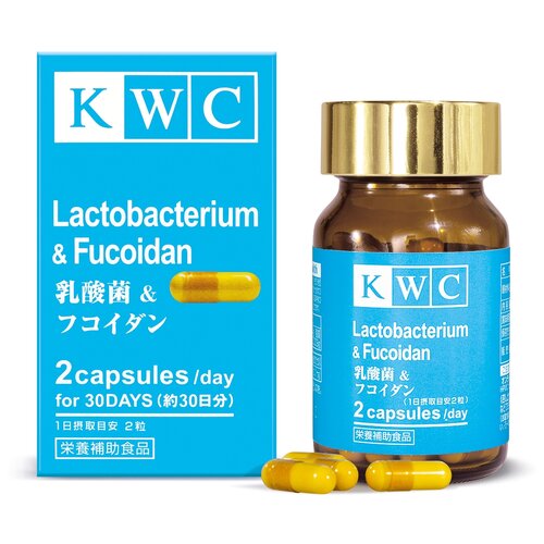 ���������� KWC Lactobacterium & Fucoidan ����., 105 ��, 105 �, 60 ��., 1 ��.