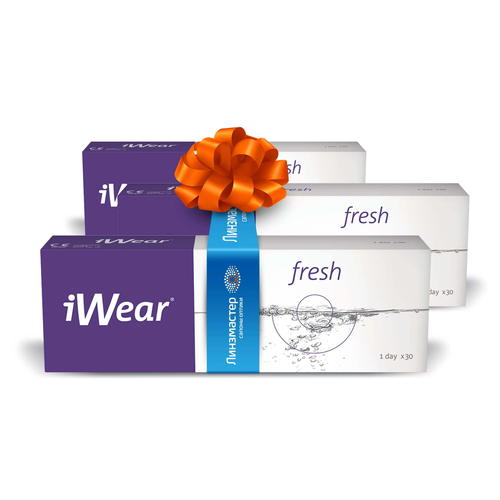 ���������� ����������� ���������� ����� iWear Fresh, 30 ��., R 8,7, D -5,75