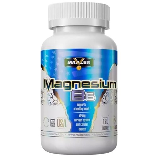 ���������� MAXLER Magnesium B6 ���., 120 �, 120 ��., 1 ��.