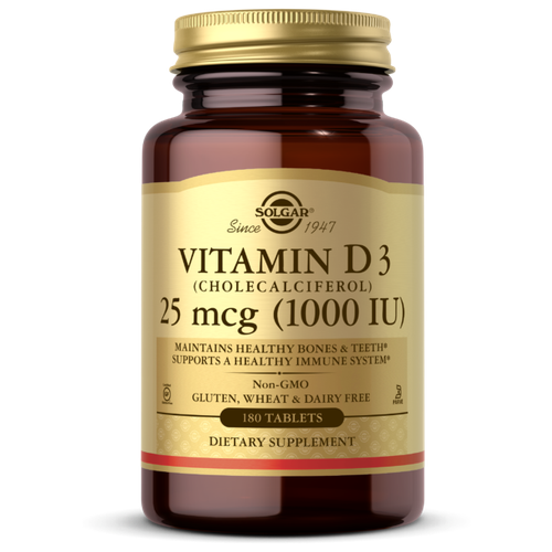 ���������� Vitamin D3 (Cholecalciferol), 1000 ME, 160 �, 180 ��.