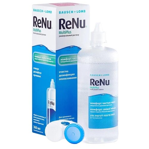 ���������� ������� BAUSCH+LOMB Renu MultiPlus, � �����������, 360 ��, 1 ��.