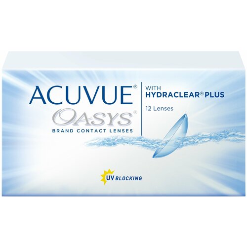 ���������� ���������� ����� ACUVUE OASYS with HYDRACLEAR PLUS.., 12 ��., R 8,8, D +4,5, 1 ��.