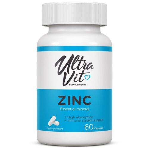 ���������� UltraVit Zinc ����., 100 ��, 100 �, 60 ��., 1 ��.