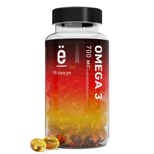 ���������� ������ Omega 3 ����., 500 ��, 90 �, 90 ��., 1 ��.