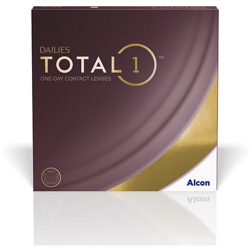 ���������� ����������� ���������� ����� Alcon Dailies Total1, 90 ��., R 8,5, D -5,25, 1 ��.