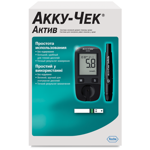���������� ��������� Accu-Chek Active , ����-������� � ���������: 10 ��.