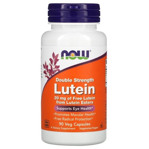 ���������� ������� NOW Lutein Double Strength, 80 �, 85 ��, 20 ��, 90 ��.