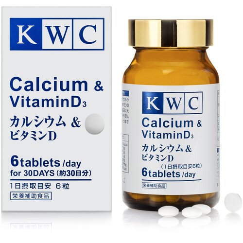 ���������� KWC Calcium & Vitamin D3 ���., 180 ��.