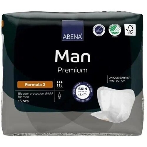���������� Abena ��������� ��� ������ Abena Man Formula 2, 15 ��.