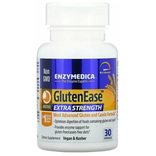 ���������� Enzymedica, GlutenEase, ������� ��� ������������� ������� � ���������� ����� ��������, 30 ������