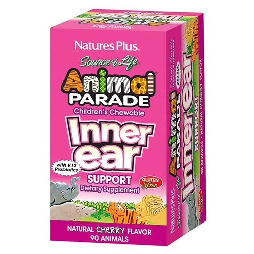 ���������� �������� Natures Plus Animal parade Inner Ear support, 210 �, 90 ��.
