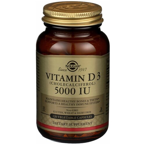 ���������� Vitamin D3 ����., 5000 ME, 150 ��, 2 �, 120 ��., 1 ��.
