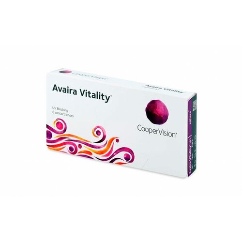 ���������� ���������� ����� CooperVision Avaira Vitality toric., 6 ��., R 8,5, D +2,�CYL:�-1,25,�A�:�60, 1 ��.