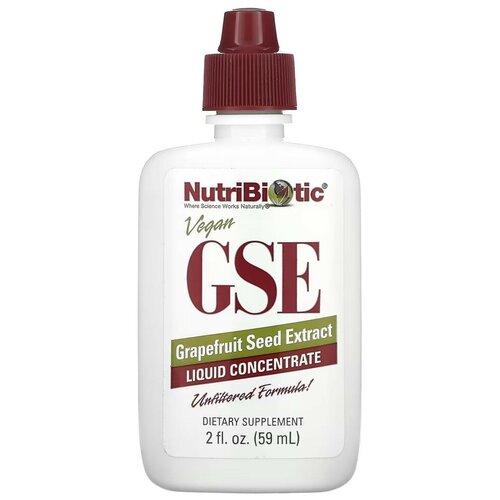���������� ����� NutriBiotic GSE Grapefruit Seed Extract, 90 �, 59 ��