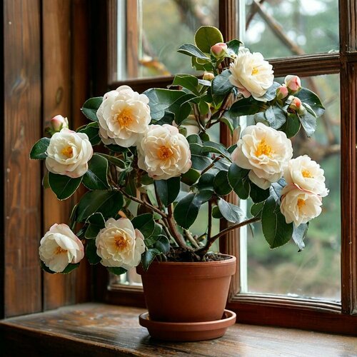 ���������� ������� ��������, Camellia japonica Cream, ������