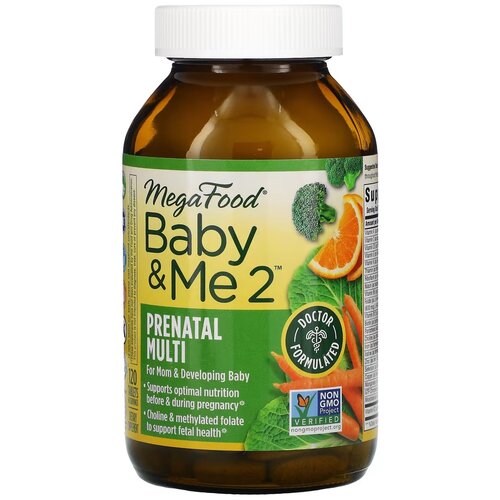 ���������� MegaFood, Baby & Me 2, 120 ��������