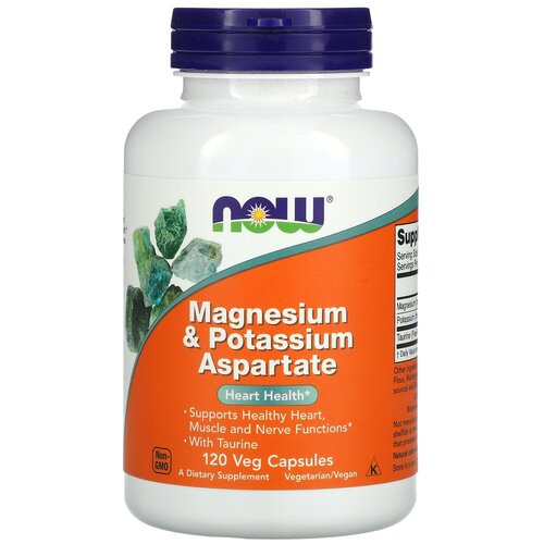 ���������� Magnesium & Potassium Aspartate, 195 ��, 180 �, 120 ��., 1 ��.