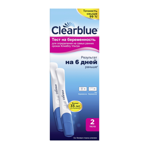 ���������� ���� �� ������������ Clearblue Ultra, 2 �����