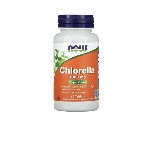 ���������� �������� NOW Chlorella 1000 mg 60 ��������