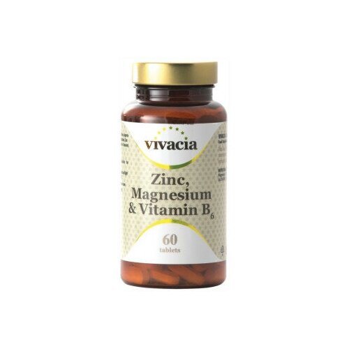 ���������� ��� ���������� � ������������ ����, ������, ������� B6 Vivacia ������� ��� zinc, magnesium & vitamin b6 60 ��