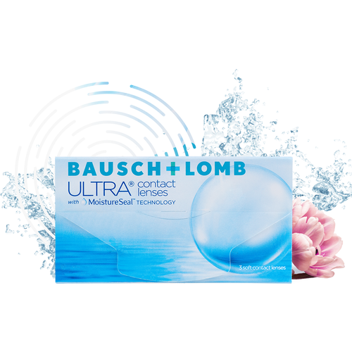 ���������� ���������� ����� �� ����� BAUSCH+LOMB Ultra, 3 ��., R 8,5, D -5,25, 1 ��.