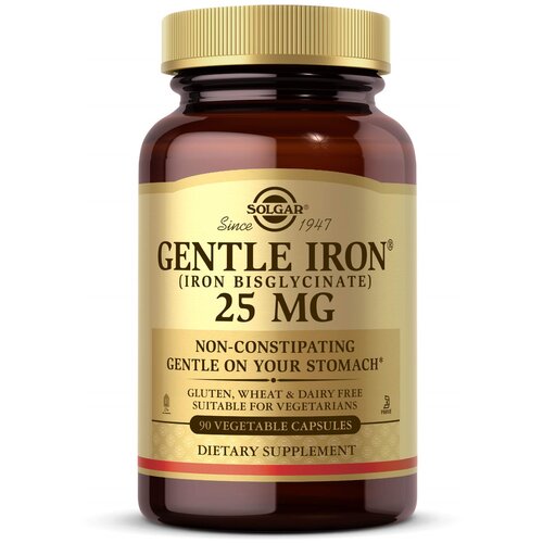 ���������� Gentle Iron (Iron Bisglycinate) ����., 25 ��, 150 ��, 90 ��., 1 ��.