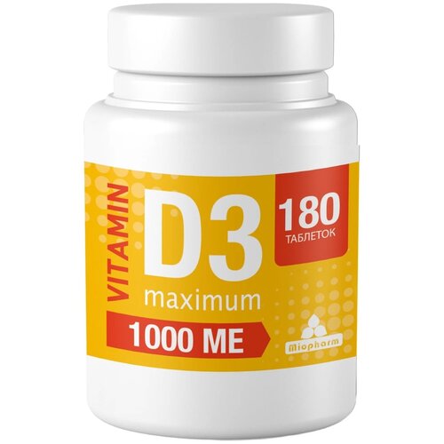 ���������� Miopharm ������� �3 �������� ���., 1000 ME, 60 �, 180 ��., 1 ��.