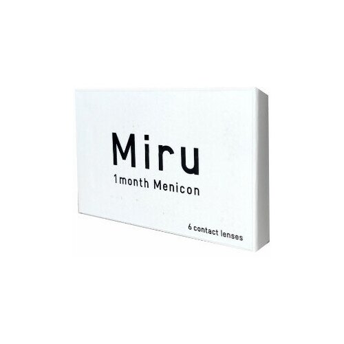 ���������� ���������� ����� �� ����� Menicon Miru 1month, 6 ��., R 8,3, D -3, 1 ��.