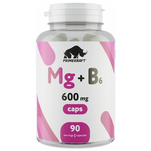 ���������� Prime Kraft Magnesium B6 600 ��. (90 ����.)