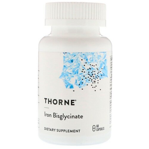 ���������� Thorne Research Iron Bisglycinate (���������� ������) 60 ������ (Thorne Research )