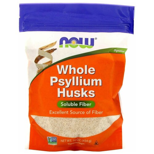 ���������� ������� NOW Whole Psyllium Husks, 454 �, 454 ��