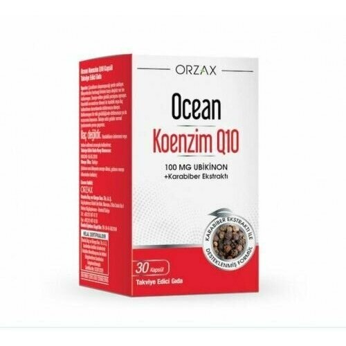 ���������� Orzax Ocean COENZYME Q10 /Orzax ����� ������� Q10, 30 ������