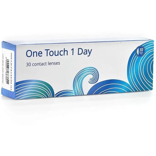 ���������� ����������� ���������� ����� OKVision One Touch 1 Day, 30 ��., R 8,6, D -5,25, 1 ��.