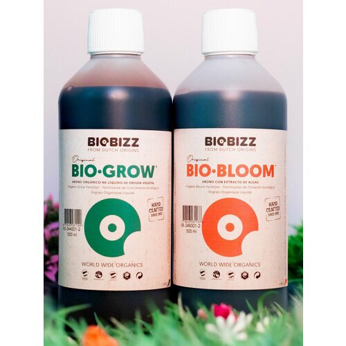 ���������� �������� ��������� BioBizz Bio Grow+Bio Bloom 2x500 ��