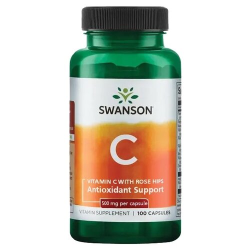 ���������� Vitamin C with Rose Hips, 500 ��, 120 �, 100 ��., 1 ��.