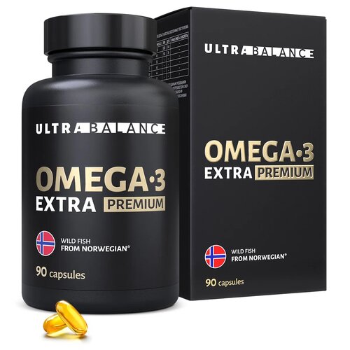 ���������� Omega-3 Extra Premium ����., 197 �, 90 ��., 1 ��.