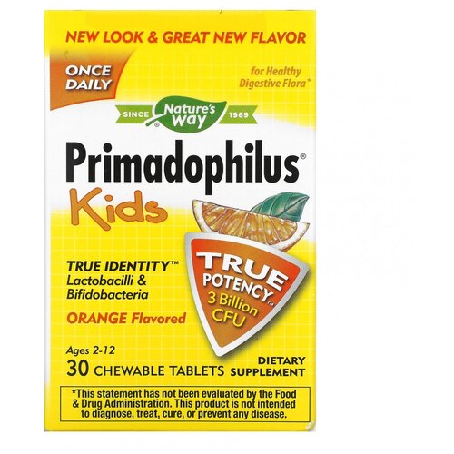 ���������� Nature's Way Primadophilus Kids ���. ���., 60 �, 30 ��., 1 ��., ��������
