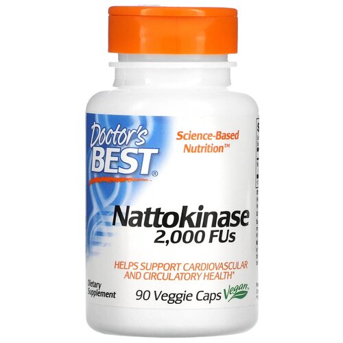 ���������� Nattokinase/ 2000 FUs / 90 veg caps / ����������� /2000 ��. / 90 ������
