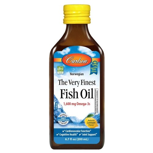 ���������� Carlson Labs Norwegian The Very Finest Fish Oil (���������� ����� ����� ������ ����� ���) � ����������� �������� ������ 1600 �� 200 ��