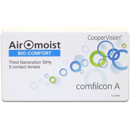 ���������� ���������� ����� �� ����� CooperVision Airomoist Bio-Comfort, 3 ��., R 8,6, D -5,25