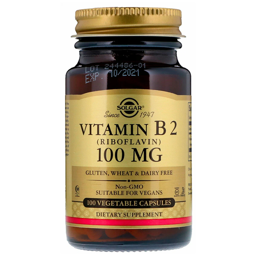 ���������� Vitamin B2 (Riboflavin), 100 ��, 140 ��, 108 �, 100 ��., 1 ��.